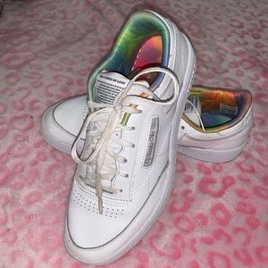 Reebox Club C 85 PRIDE Sneaker Classic White All Types of Love men 9.5  eu 42.5